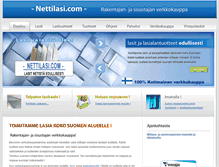 Tablet Screenshot of nettilasi.com